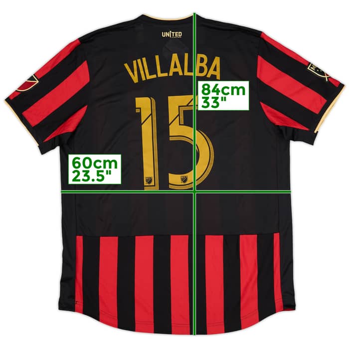 2019-20 Atlanta United Authentic Home Shirt Villalba #15 (XL)