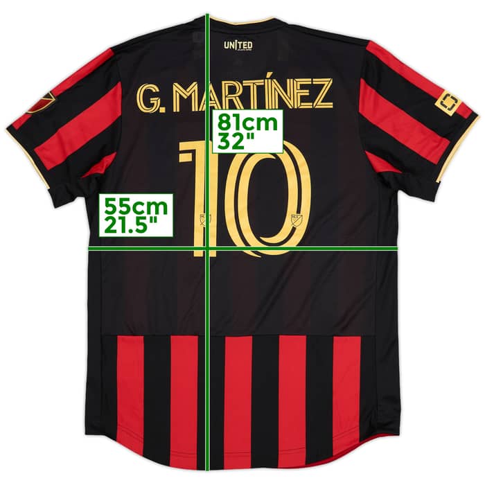 2019-20 Atlanta United Authentic Home Shirt G.Martinez #10 (L)