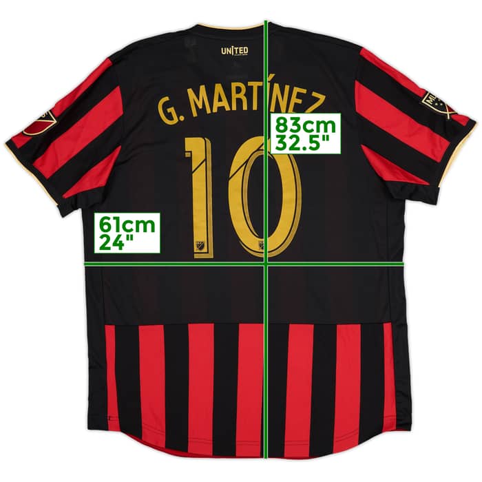 2019-20 Atlanta United Authentic Home Shirt G.Martinez #10 (XL)