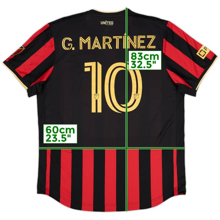 2019-20 Atlanta United Authentic Home Shirt G.Martinez #10 (XL)