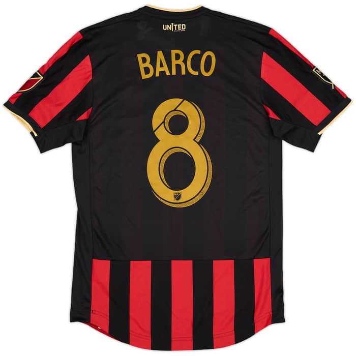 2019-20 Atlanta United Authentic Home Shirt Barco #8 (S)