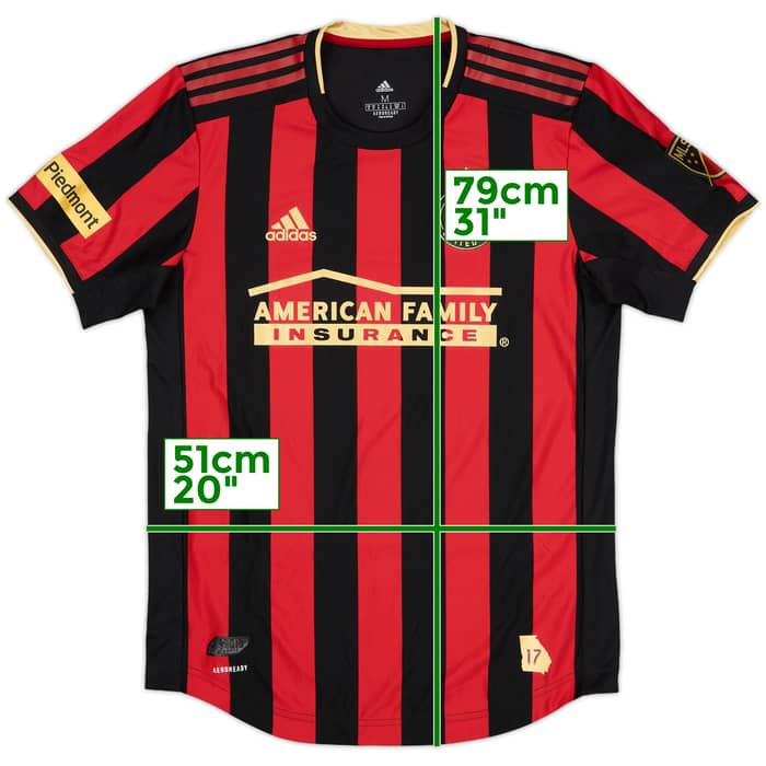 2019-20 Atlanta United Authentic Home Shirt - 10/10 - (M)