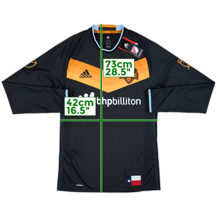 2016 Houston Dynamo Authentic Away L/S Shirt (S)