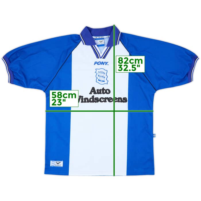 1997-98 Birmingham Home Shirt - 8/10 - (L)