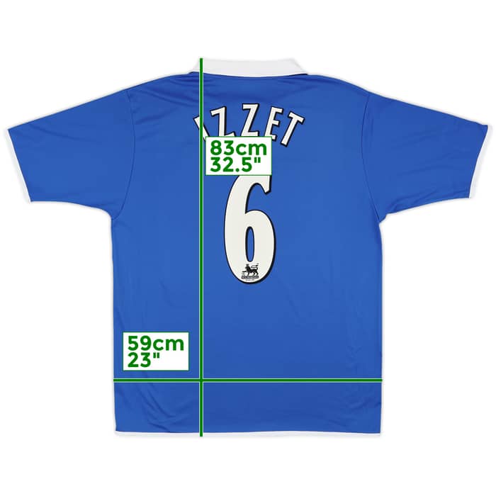 2004-05 Birmingham Home Shirt Izzet #6 - 8/10 - (L)