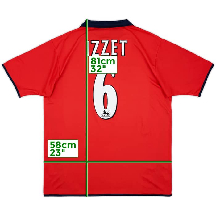 2004-05 Birmingham Away Shirt Izzet #6 - 8/10 - (L)