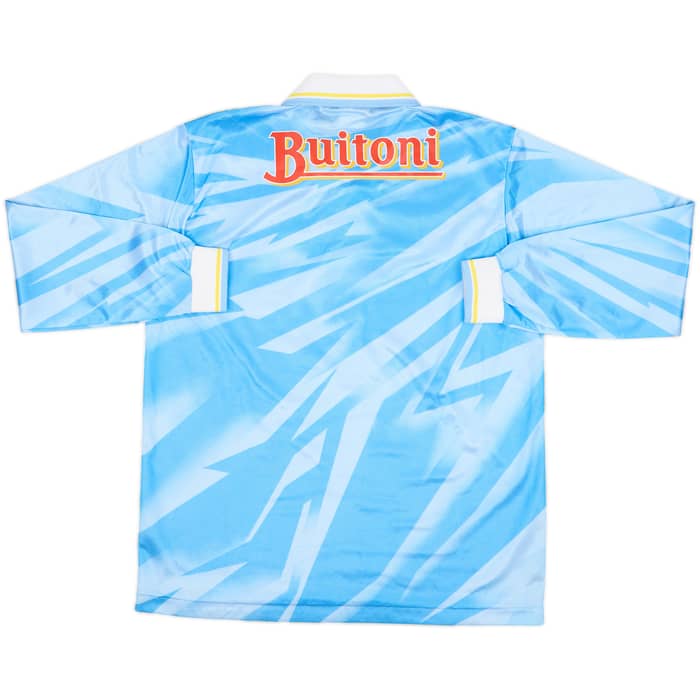 1994-95 Jubilo Iwata Home L/S Shirt - 9/10 - (L)