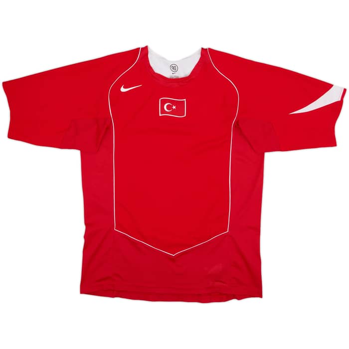 2004-06 Turkey Home Shirt - 8/10 - (L)