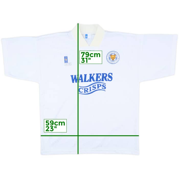 1992-94 Leicester Away Shirt - 9/10 - (XL)