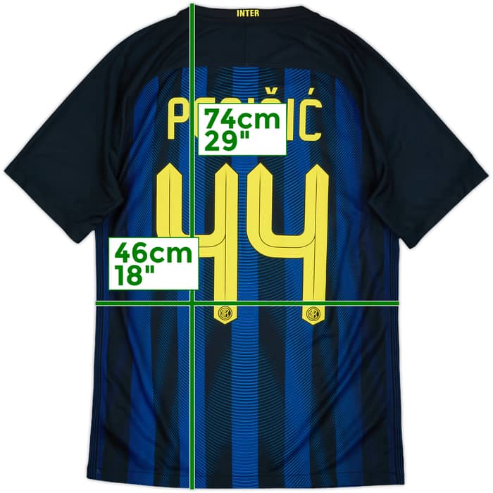2016-17 Inter Milan Home Shirt Perisic #44 (S)