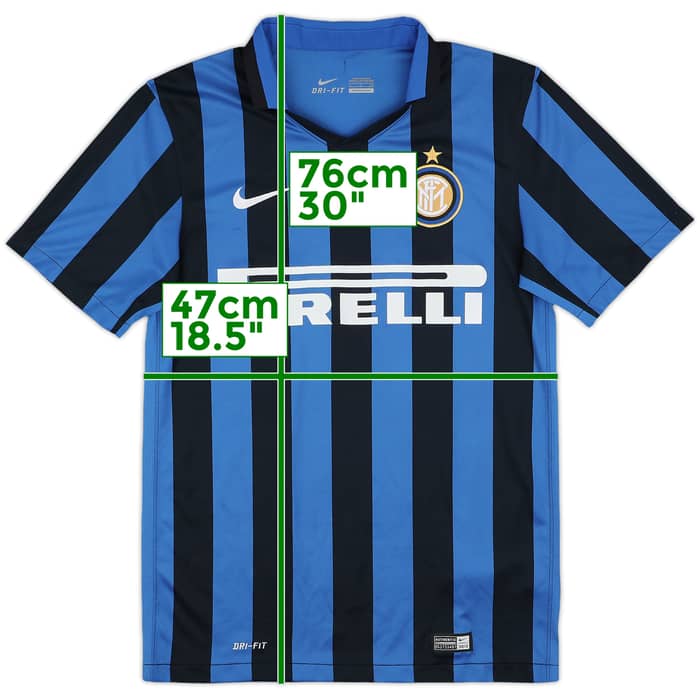 2015-16 Inter Milan Home Shirt - 6/10 - (S)