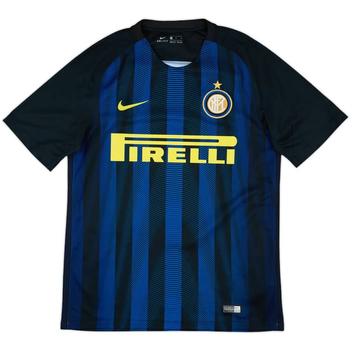 2016-17 Inter Milan Home Shirt Perisic #44 - 9/10 - (M)