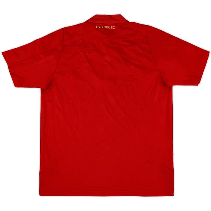 2009-10 Liverpool adidas Polo Shirt - 8/10 - (M)