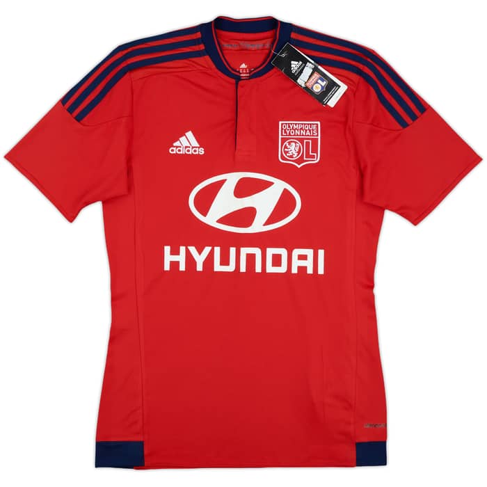 2015-16 Lyon Away Shirt Lacazette #10 (XS)