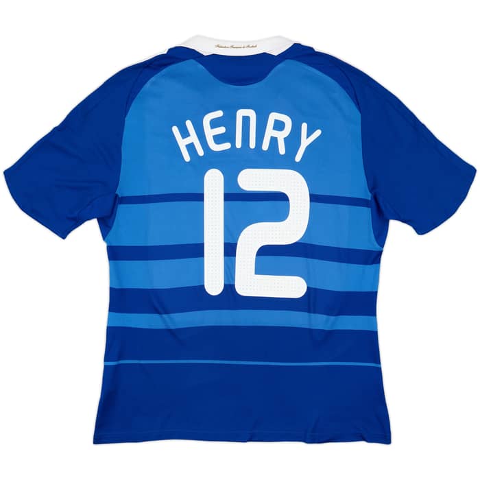 2008-09 France Home Shirt Henry #12 - 8/10 - (XL)