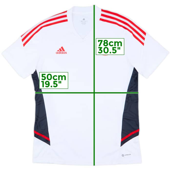 2022-23 Bayern Munich adidas Training Shirt - 8/10 - (L)