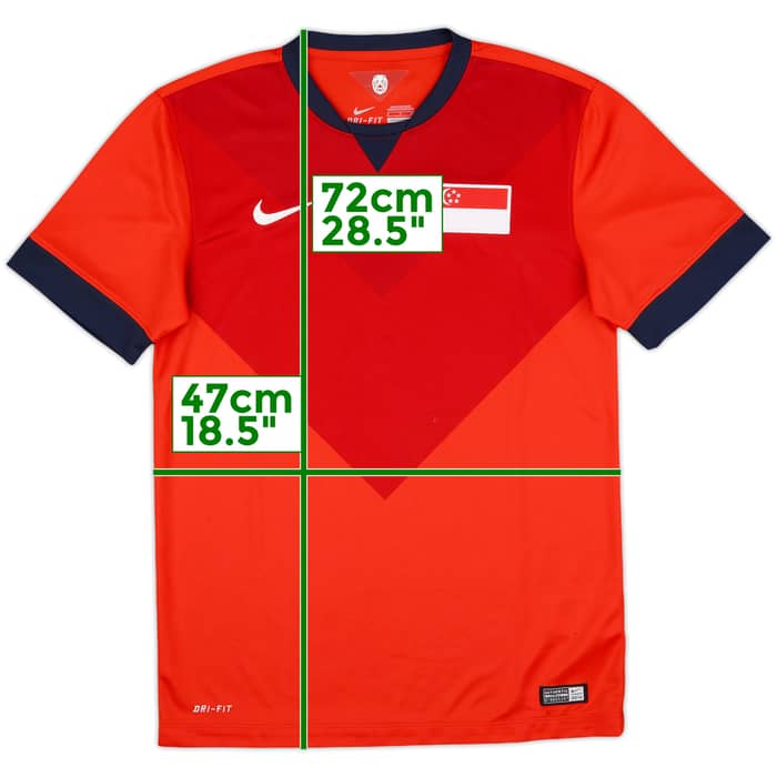 2014 Singapore Home Shirt - 8/10 - (S)