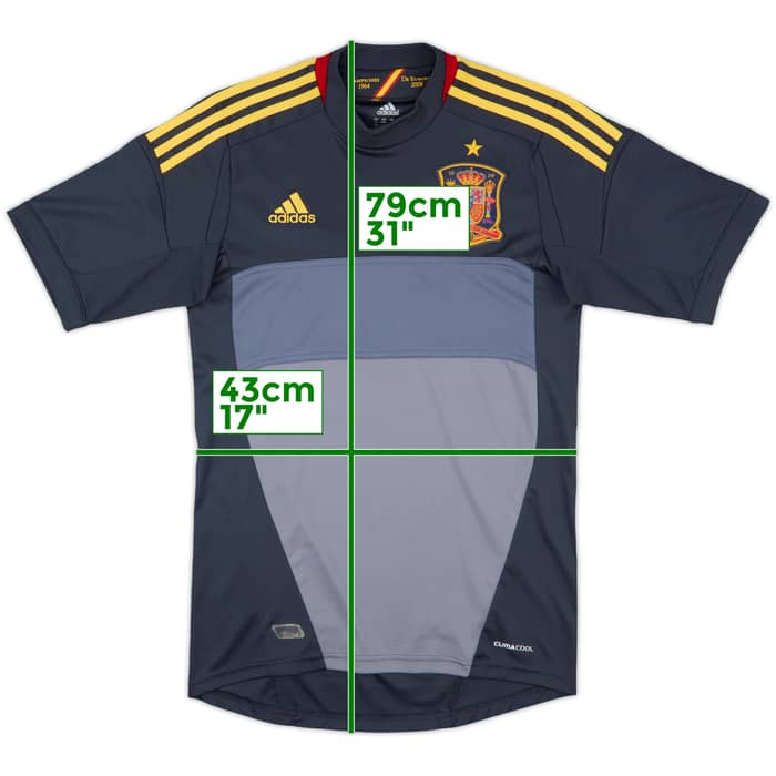 2012-13 Spain GK S/S Shirt - 7/10 - (S)