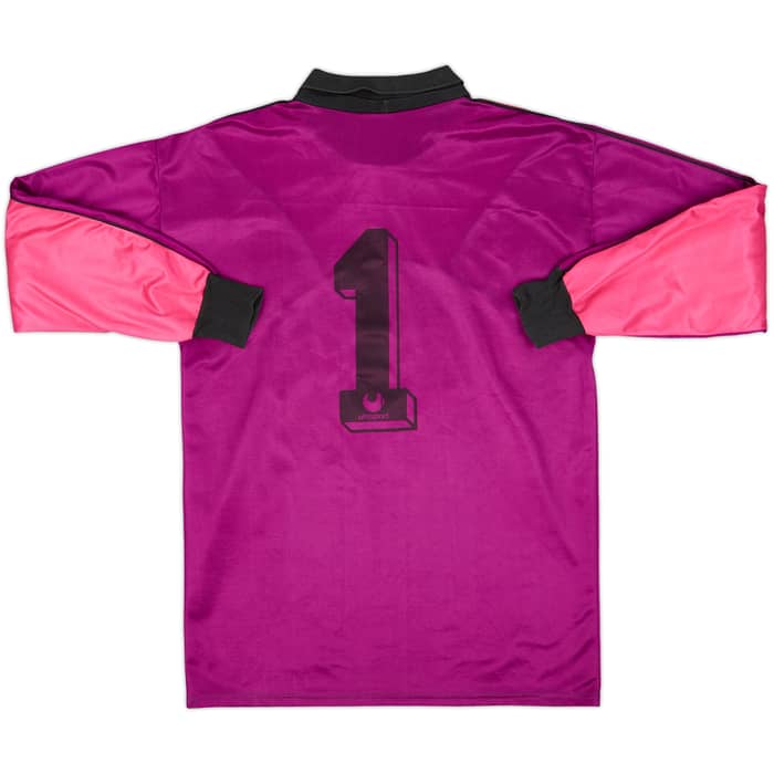 1990-91 Paris Saint-Germain GK Shirt #1 - 9/10 - (L)
