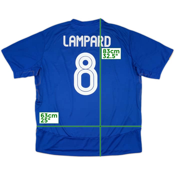 2005-06 Chelsea Centenary Home Shirt Lampard #8 - 10/10 - (3XL)