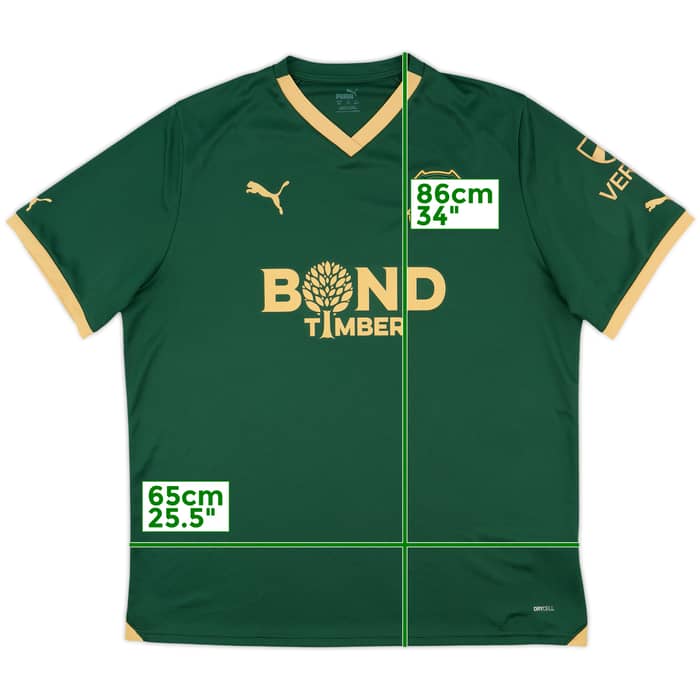 2023-24 Plymouth Argyle Home Shirt - 9/10 - (XXL)