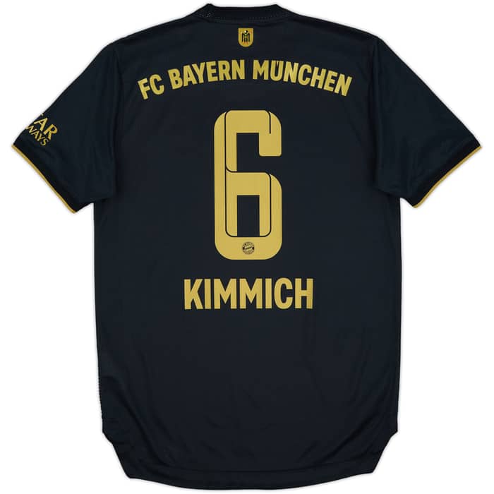 2021-22 Bayern Munich Authentic Away Shirt Kimmich #6 - 9/10 - (S)
