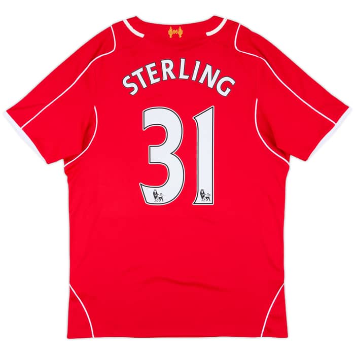 2014-15 Liverpool Home Shirt Sterling #31 - 5/10 - (M)