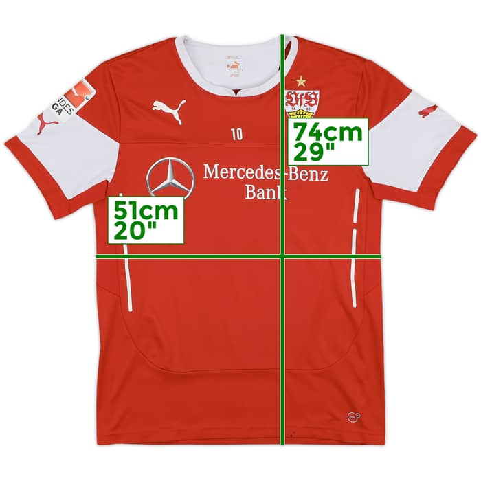 2014-15 Stuttgart Player Issue Puma Training Shirt #10 - 7/10 - (M)