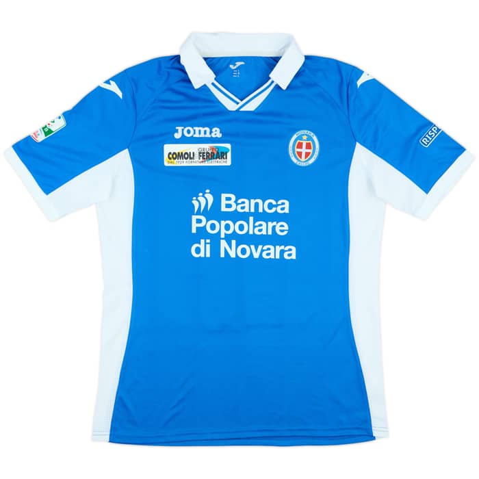 2015-16 Novara Match Issue Home Shirt Poli #35