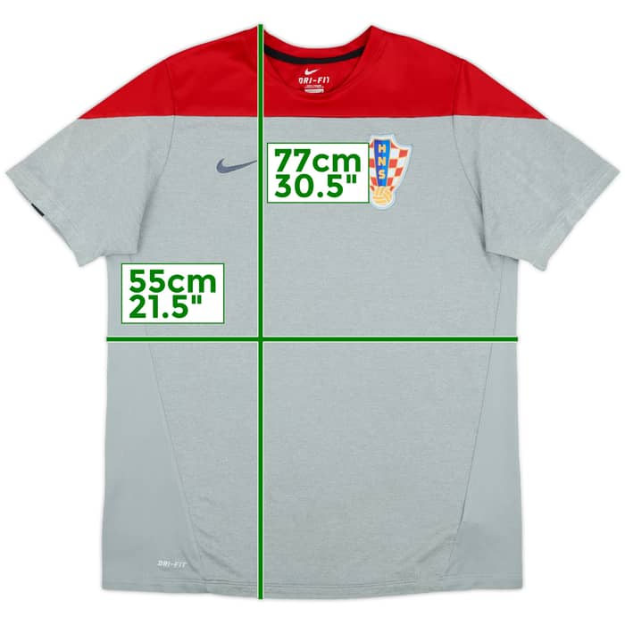 2014-15 Croatia Nike Training Shirt - 7/10 - (XL)