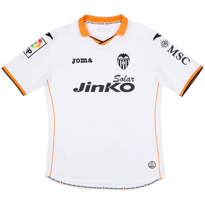 2013-14 Valencia Home Shirt - 7/10 - (M)