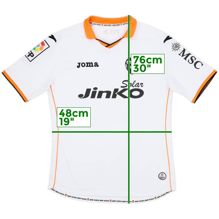 2013-14 Valencia Home Shirt - 7/10 - (M)