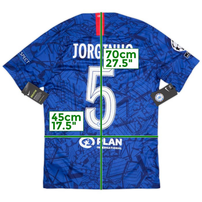 2019-20 Chelsea Home Shirt Jorginho #5 (S)