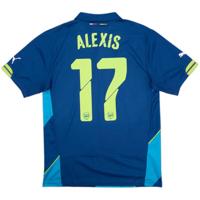 2014-15 Arsenal Third Shirt Alexis #17 (S)