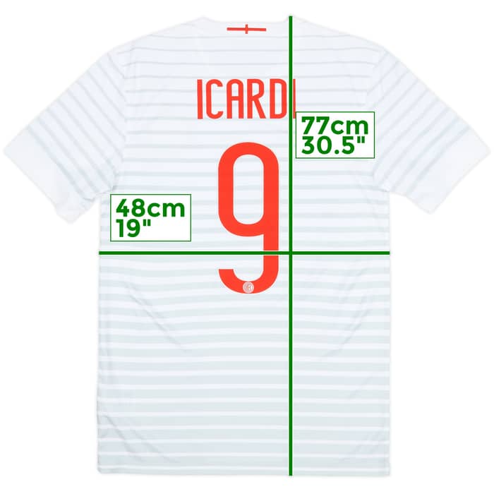 2014-15 Inter Milan Away Shirt Icardi #9 (S)