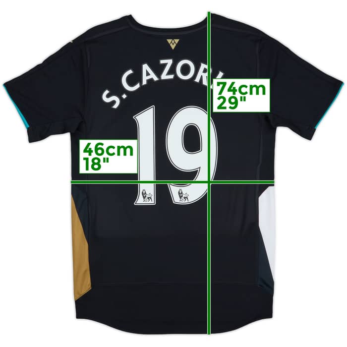 2015-16 Arsenal Third Shirt S.Cazorla #19 (S)