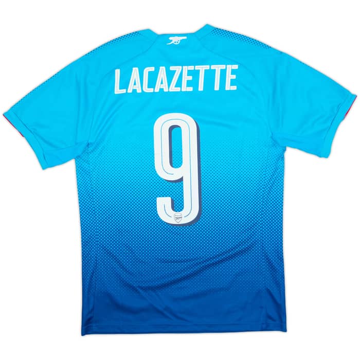 2017-18 Arsenal Away Shirt Lacazette #9 (S)