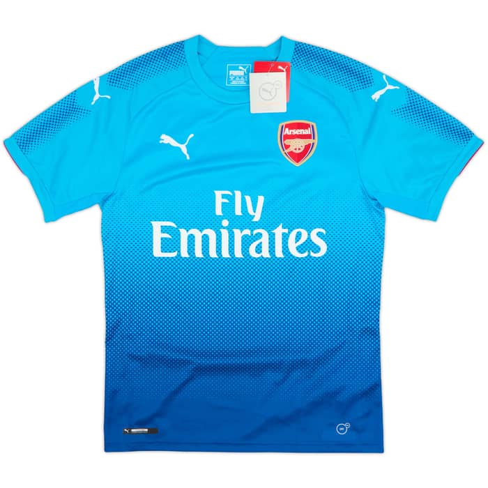 2017-18 Arsenal Away Shirt Lacazette #9 (S)