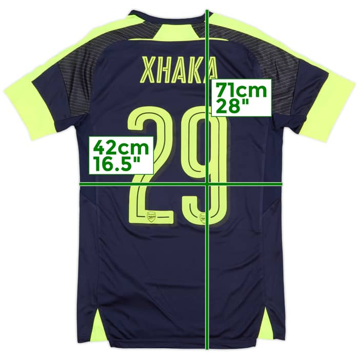 2016-17 Arsenal Third Shirt Xhaka #29 (XS)