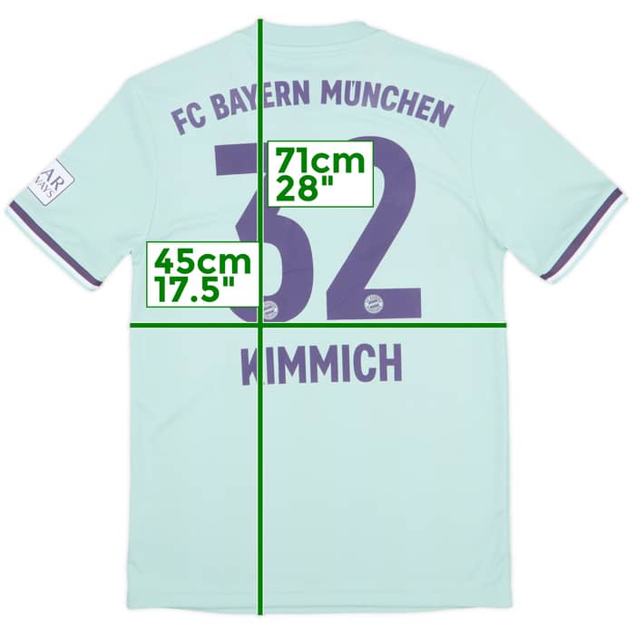 2018-19 Bayern Munich Away Shirt Kimmich #32 (S)