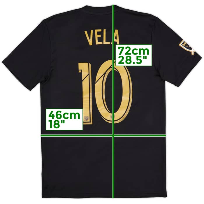 2018 LA FC Home Shirt Vela #10 (S)
