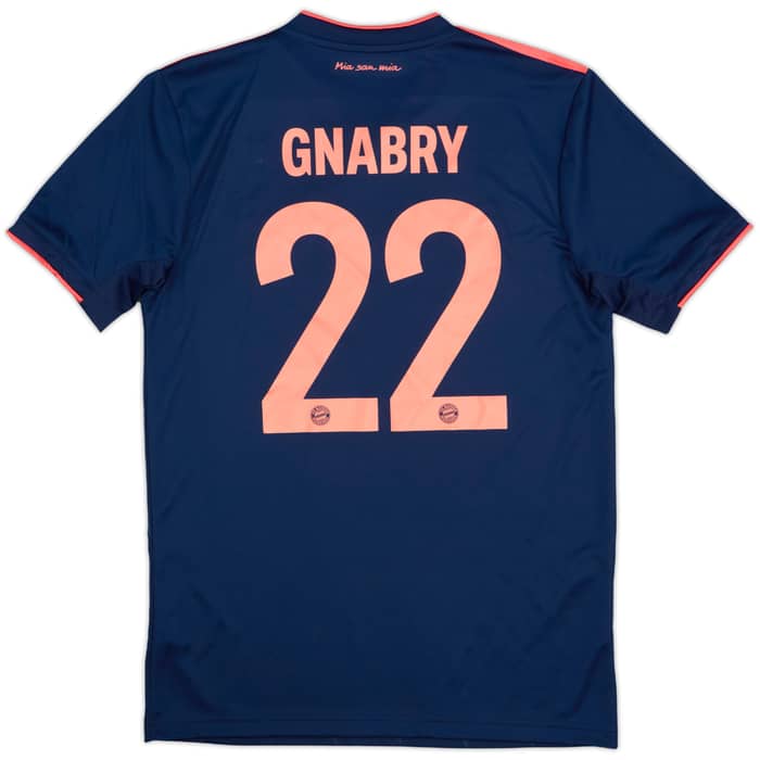 2019-20 Bayern Munich Third Shirt Gnabry #22 (S)