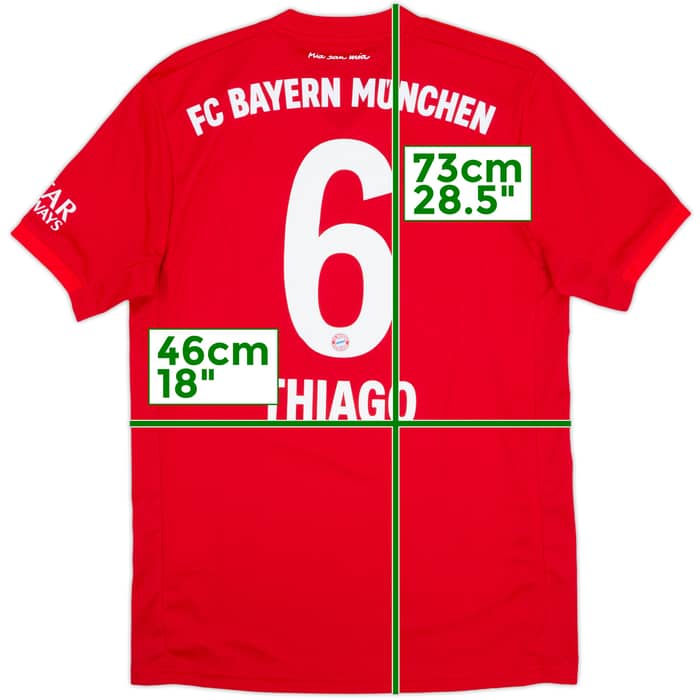 2019-20 Bayern Munich Home Shirt Thiago #6 (S)