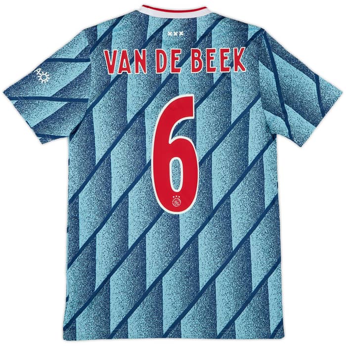 2020-21 Ajax Away Shirt Van De Beek #6 - 10/10 - (S)
