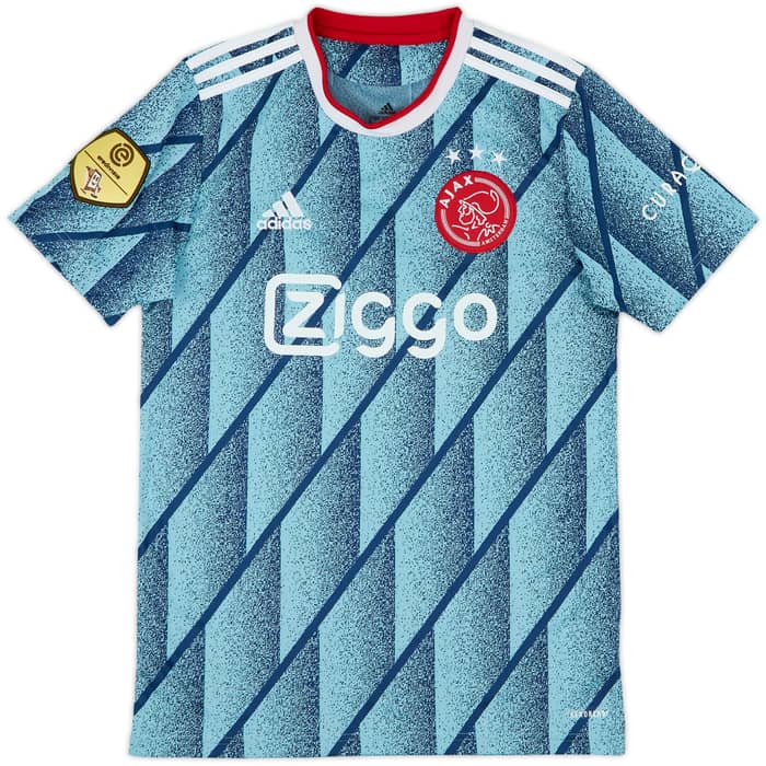 2020-21 Ajax Away Shirt Van De Beek #6 - 10/10 - (S)