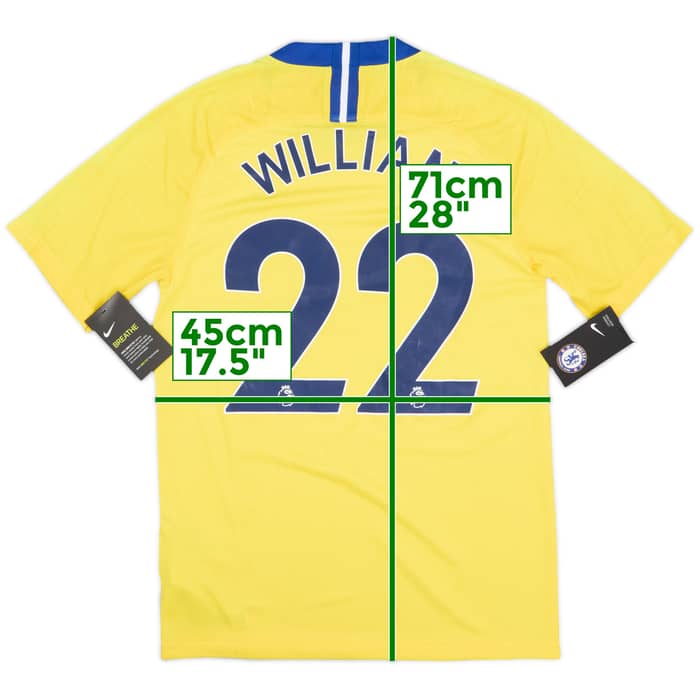 2018-19 Chelsea Away Shirt Willian #22 (S)