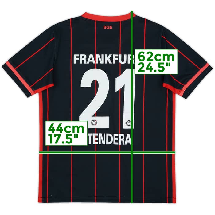 2015-16 Eintracht Frankfurt Home Shirt Stendera #21 - 6/10 - (L.Boys)