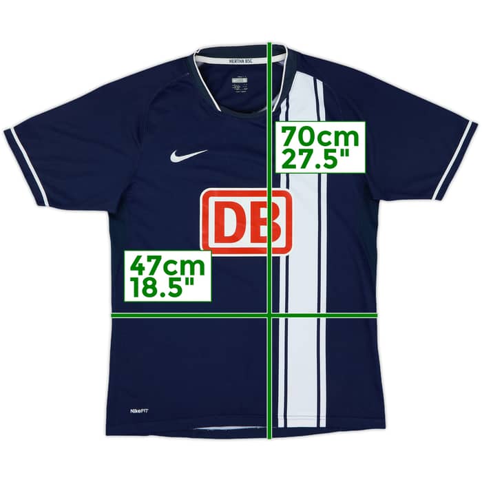 2007-08 Hertha Berlin Home Shirt - 6/10 - (S)