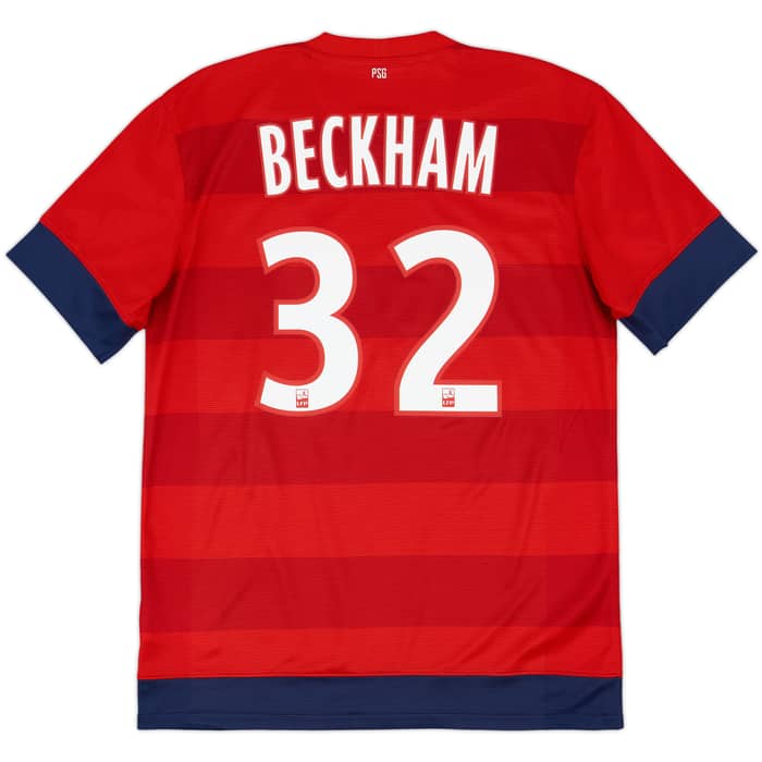 2012-13 Paris Saint-Germain Away Shirt Beckham #32 - 8/10 - (M)