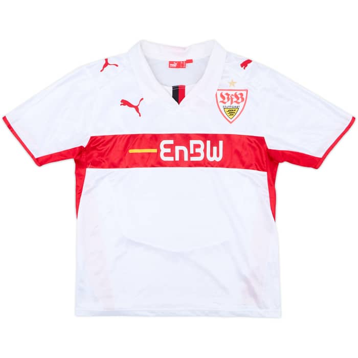 2008-09 Stuttgart Home Shirt - 7/10 - (XL.Boys)